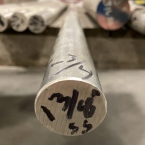 1-3/8” x 39-3/4” Solid 316 Stainless Steel Rod/Round Bar Stock