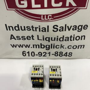 Siemens SIRIUS 3RT1016-1BB42 3 Pole Contactor 9A AC3 4kW 400V 24V Coil -Lot of 2