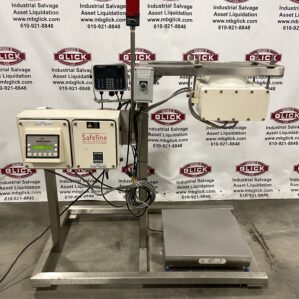 Mettler Toledo Safeline GF-V2 Gravity Fall Metal Detector w/ BSAO2020-100 Scale