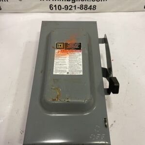 Square D D223N 100A Fusible Safety Disconnect Switch 240VAC