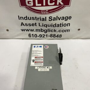 Eaton DG321UGB 30A Safety Disconnect Switch 240VAC 60Hz