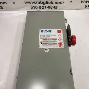 Eaton DH363URK 100A 3 Pole NEMA 3R Non-Fusible Safety Disconnect Switch 600V