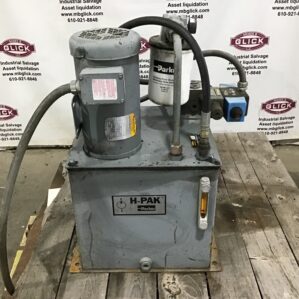 Parker H-PAK H12.3KS5W2PV/10 Hydraulic Power Unit Tank 10 Gal 2.3 GPM 2010 PSI