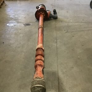Peeerless Pump 8 MA-3 Vertical Turbine Pump 117"in Plate to Bottom 250GPM 1770RPM