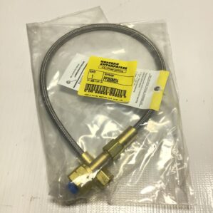 Western Enterprises PF350M24 - PF-350N X 1/4F-24 Flexible Stainless Steel Hose Pigtail