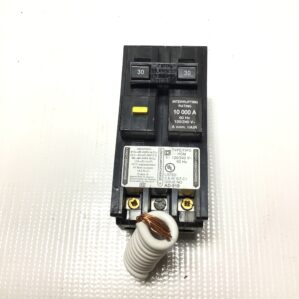 Square D HOM230GFI Homeline Circuit Breaker 30A 2Poles 120/240V 60Hz 