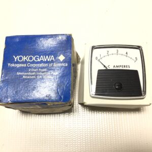Yokogawa YE/250240LSLS Panel Meter 0-5 AC Amperes Range 