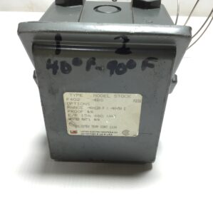 United Electric Controls F402-4BS Temperature Switch 15A 480VAC