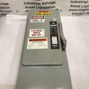 Siemens JN424 200A Fusible Safety Disconnect Switch 240VAC 3PH