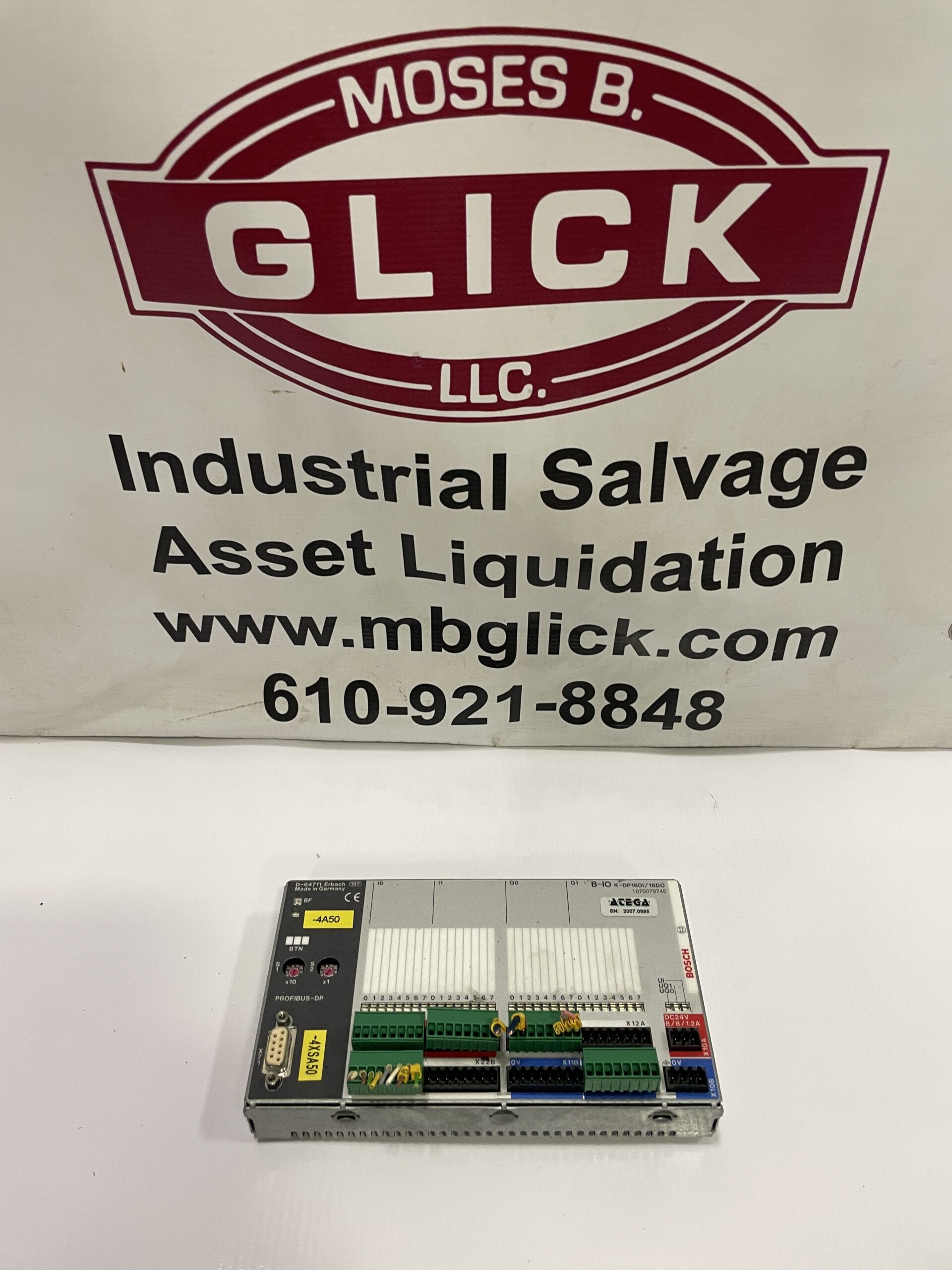 Bosch PROFIBUS-DP 16DI/16DO PLC Digital Input/Output Module 1070079745 ...