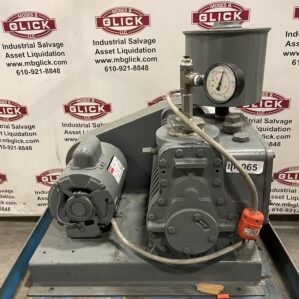 Kinney KC-15 Two-Stage Rotary Piston High Vacuum Pump 803920 1HP 1725RPM 1PH