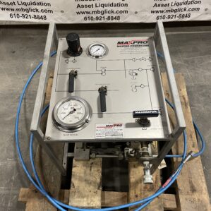 MaxPro MTPC30-W-L60-L250-N-RD PowerCube Hydrostatic Test System 25000PSI
