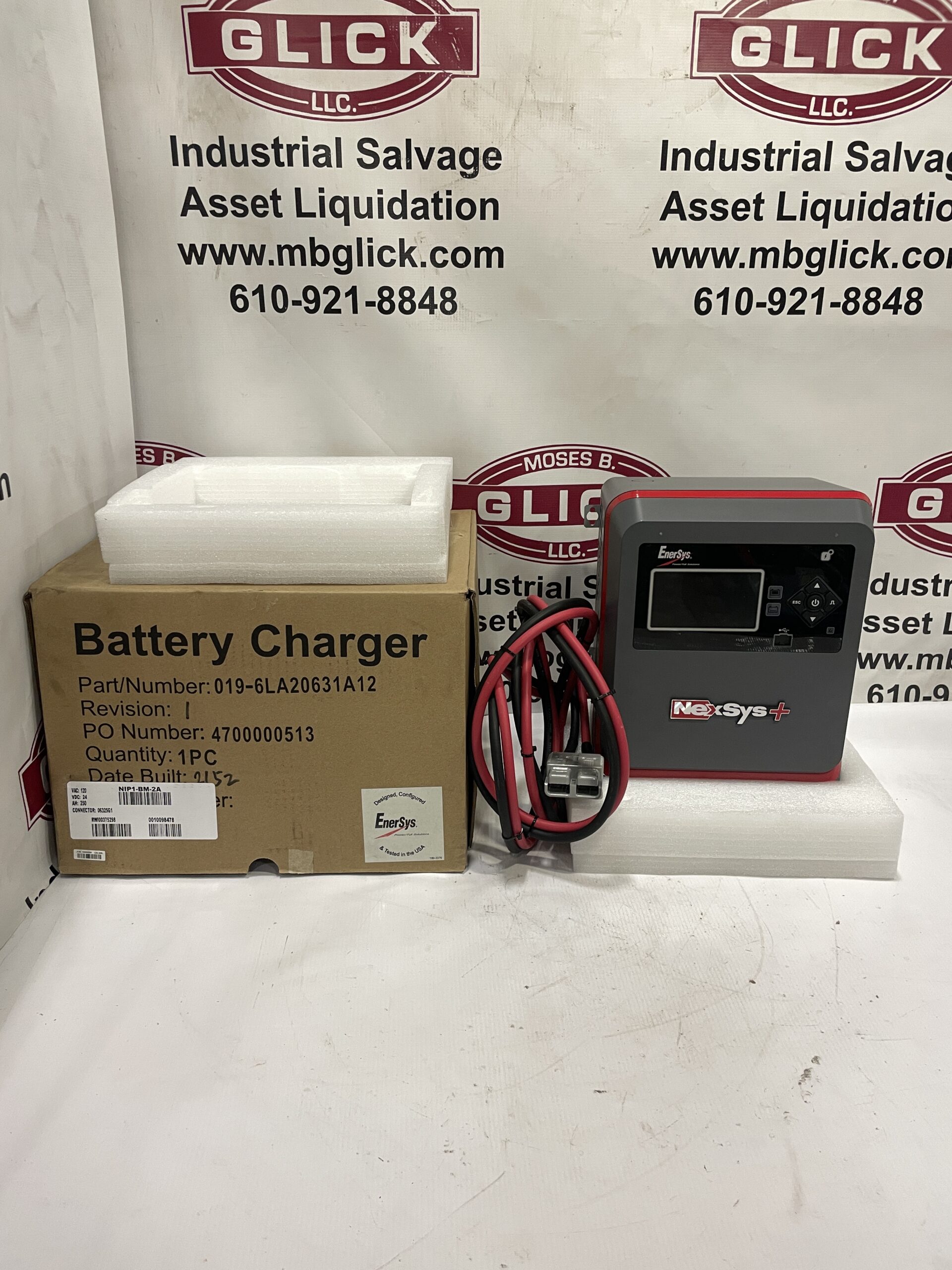 EnerSys Nexsys+ NiP1-BM-2A 24V DC Battery Charger 375AH 120V 12