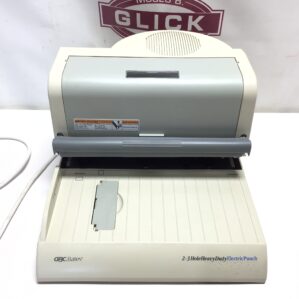 GBC 32150 2-3Hole Heavy Duty Electric Punch 115V 2,5A Max 60Hz 10Min On 15Min Off