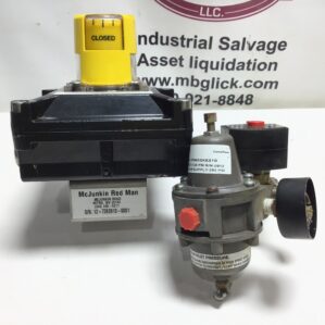 Westlock Controls Quantum Control Monitor with Pneumatic Actuator & Solenoid Valve