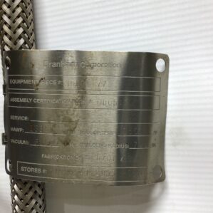 Branham Corporation 38016077 Stainless Steel Braided Flex Hose