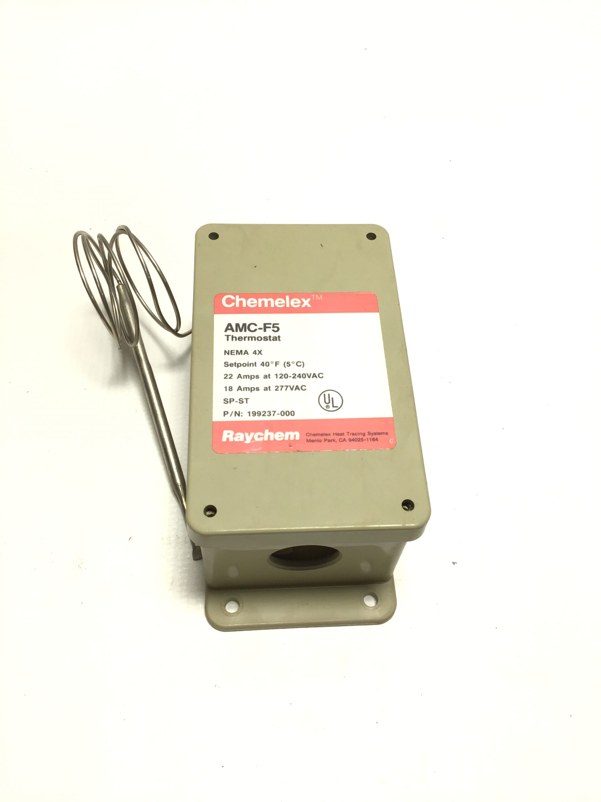 Raychem Chemelex AMC-F5/199237-000 Thermostat – Moses B. Glick
