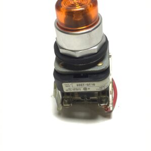 Allen-Bradley 800T-QT10 Push Button Amber Pilot Light