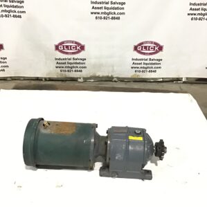 Reliance Electric S.2000/P56H1441X Duty Master AC Motor with Boston Gear