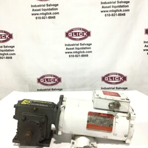 Reliance T56H1703AB-0X DC Motor 1725RPM 3/4HP with Winsmith 920 Speed Reducer