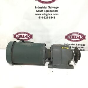 Reliance D14G02577-DA Duty Master AC Motor with Boston F622A-12.5-B7 Gear
