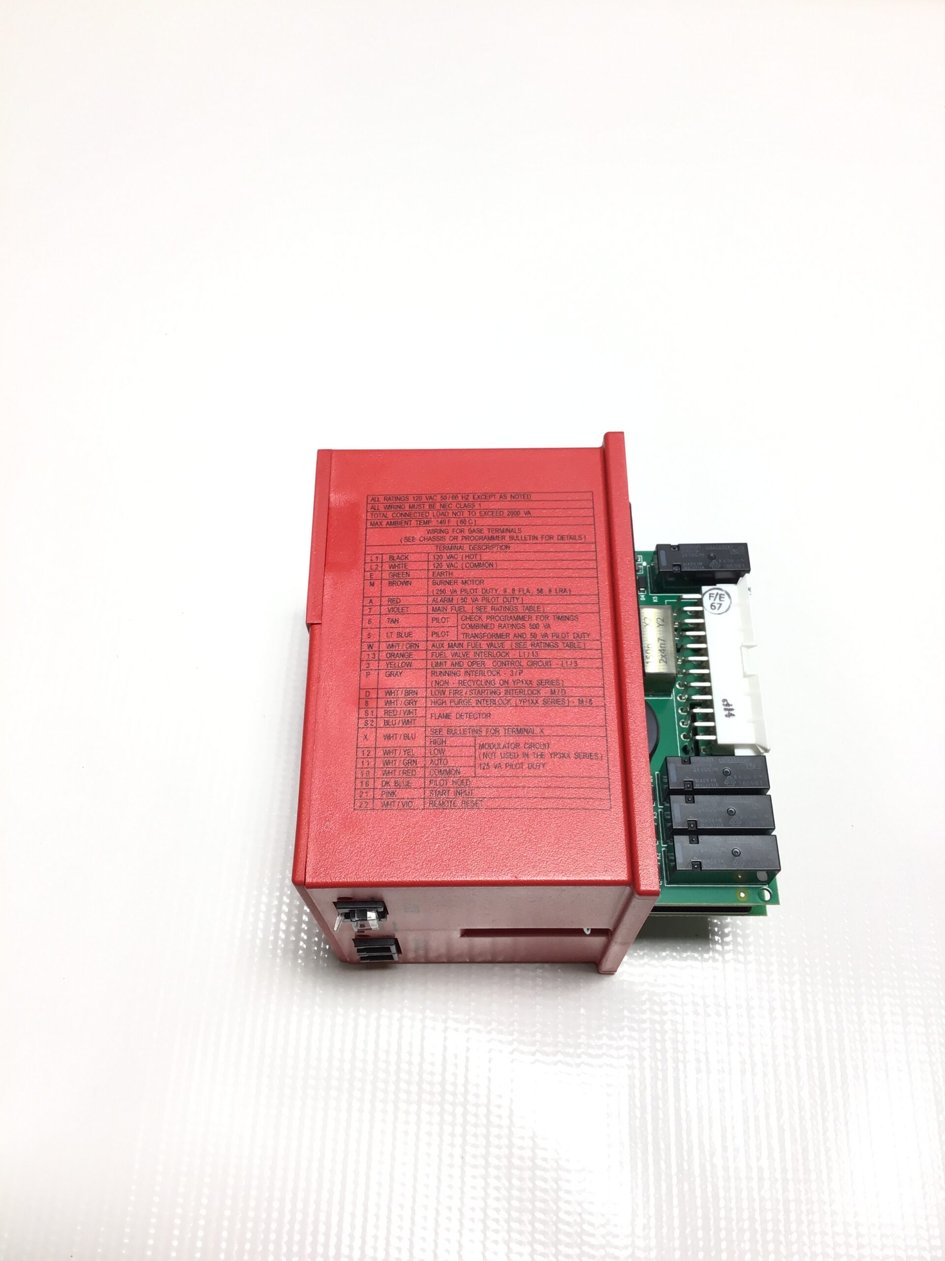 Fireye BurnerLogix YB110IR Safety Control Module Burner Flame Safeguard ...