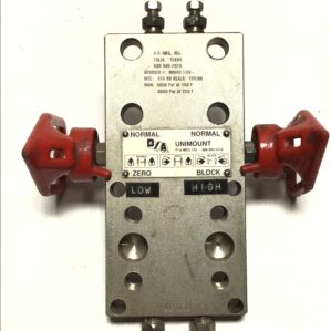 D/A MFG MM4U-T-SS Unimount Manifold Valve