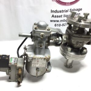 Kitamura Valve AG09/W0601-313S Pneumatic Actuator Valve Assembly