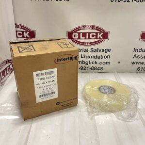 NEW Intertape 7100 Clear Carton Sealer Tape 48mm x 914M -NIB of 6