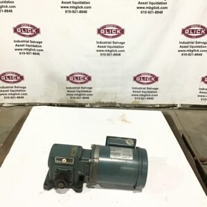 Reliance Electric P14H1448G Three Phase AC Motor with Dodge Tigear Speed Reducer