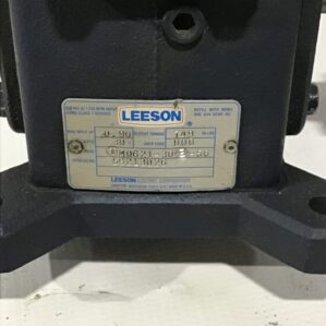 Leeson C6T17FC2E Gear Motor 30:1 Ratio