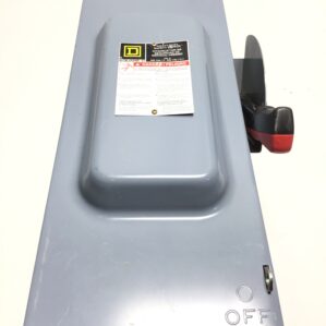 Square D H363 Heavy Duty Safety Switch 60A 600V 3-Pole Industrial Disconnect