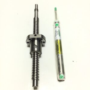 Hiwin M11408 Ball Screw Assembly with Numatics M11408 Pneumatic Cylinder Air