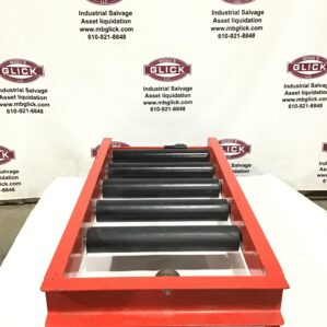 Carney Battery R-SRS-18-7-S Heavy-Duty Roller Conveyor
