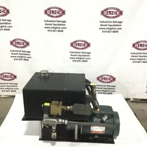 Dayton 6Z151 Hydraulic Power Unit Tank with Reliance Electric AC Motor 2HP