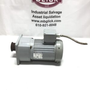 Nissei Corp GTR G3KM-22-10-T040AX 3-Phase Induction Motor Ratio 10:1