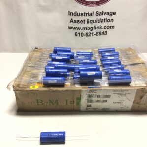 BMI 601D 500uF 75VDC Axial Electrolytic Capacitor +105°C (1 Lot all)