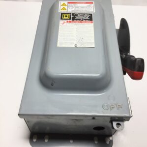 Square D HU362A Heavy Duty Safety Switch 60A