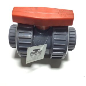 Colonial Valve V20101N 2'' True Union Ball Valve PVC/EPDM