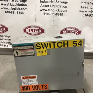 Siemens Sentron SLID46400 200A Fusible Busway Switch Bus Plug 50-150HP
