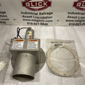 Schenck MAC PROCESS 6" Stainless Steel Pneumatic Solenoid Operated Dump Valve
