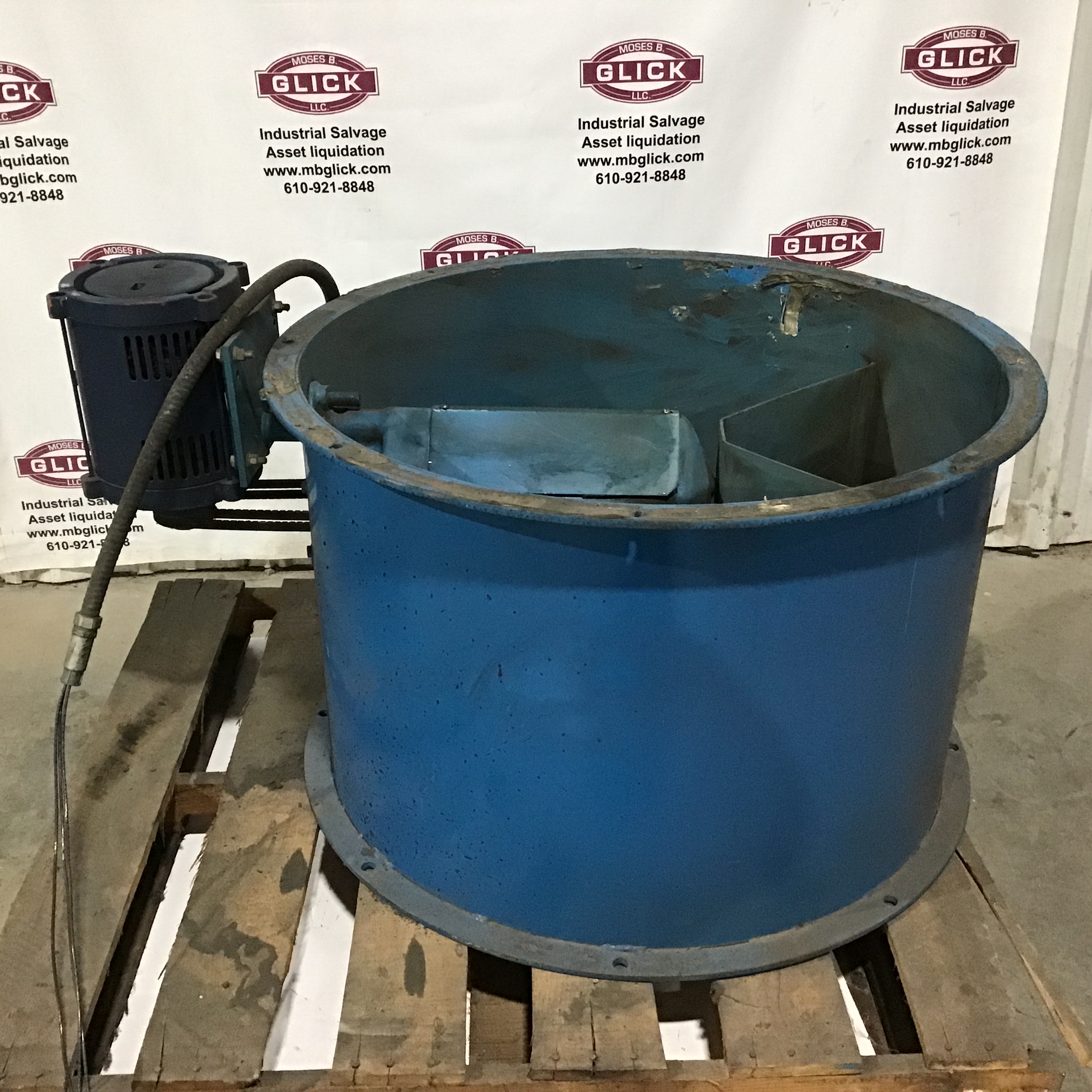 Binks 30-43-06 Industrial Blower Fan 30″ 5HP GE Motor – Moses B. Glick