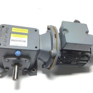 Boston Gear F715B15KVB5H3T1 Worm Right-Angle Gearmotor 15:1 Ratio