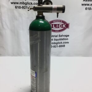 B&F Medical Portable Oxygen Cylinder Tank w/ Regulator 21030