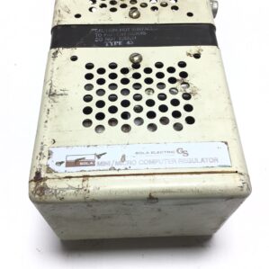 Sola Electric Mini Micro Computer Regulator
