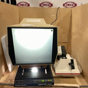Micro Design MC-1000 Micro-Copy 2000 Microfilm/Microfiche Reader / Viewer