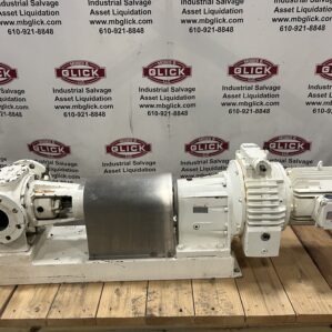 4" Desmi Rotan HD101-ECHD Jacketed Internal Gear Chocolate Pump + 10HP Motor