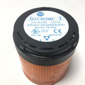 ALLEN-BRADLEY 855T-B24DN5 ORANGE STEADY INCANDESCENT
