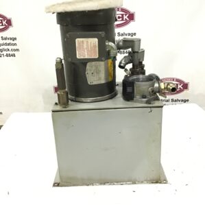 Industrial Hydraulic Power Unit w/Baldor Industrial Motor 3PH 1HP