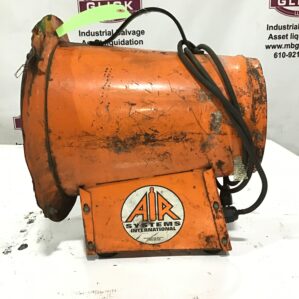 Air Systems SVF-BAC Confined Space Axial Fan 3.6A 1/3HP 25kW